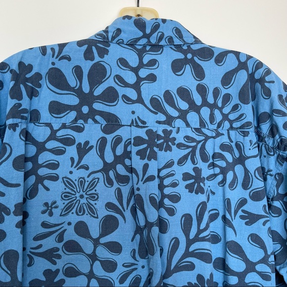 Mens Quiksilver Waterman Button Down Shirt - Picture 8 of 10